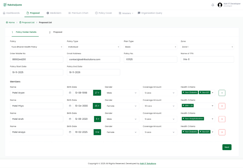 Proposal Screenshot 1